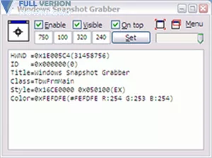 Windows Snapshot Grabber v2019.11.120