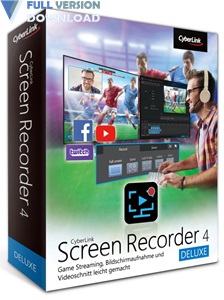 CyberLink Screen Recorder Deluxe 4