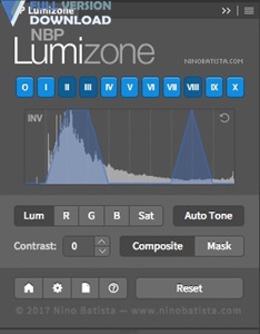 NBP Lumizone Plug-in for Photoshop v1.0.002