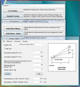 Up2Specs Surveying Calculator v2.0