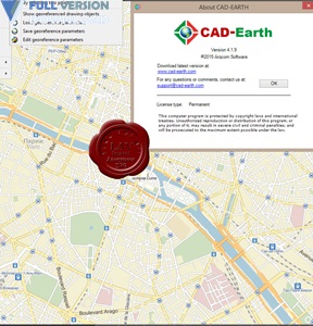 Arqcom CAD-Earth v4.1.9