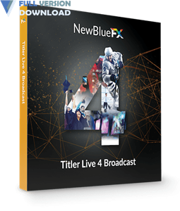 NewBlueFX Titler Live 4 Broadcast v4.0.190221