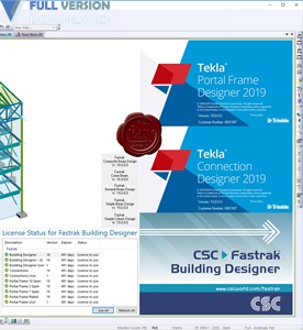 Trimble Tekla Fastrak Portal Frame & Connection Designer 2019 v19.0.0