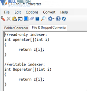 C++ to C# Converter Premium v18.6.17