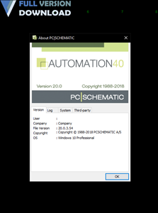 PCSCHEMATIC Automation 40 v20.0.3.54