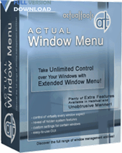 Actual Window Menu v8.14Actual Window Menu v8.14