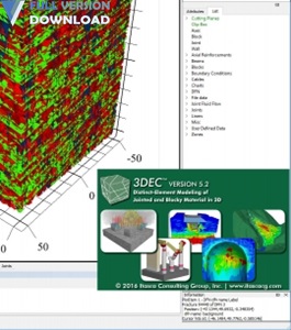 Itasca 3DEC v5.20.277