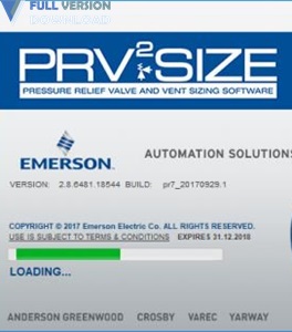 Emerson PRV2SIZE v2.8.6481
