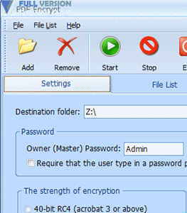 PDF Encrypt v6.4