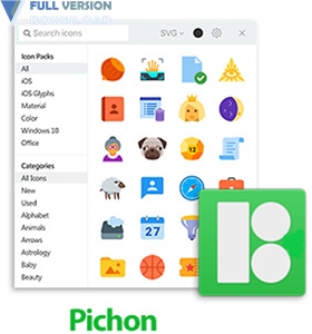 Pichon (Icons8) v7.4.4.0