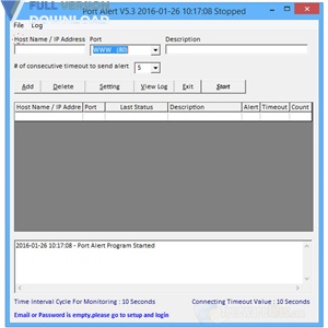 Port Alert v5.7