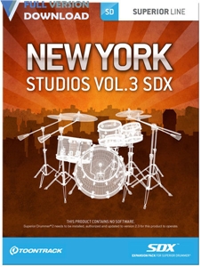 Toontrack New York Studios V.3