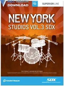Toontrack New York Studios V.3
