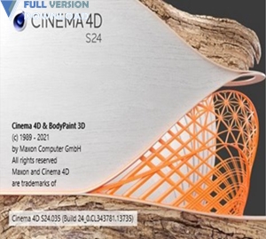 Maxon CINEMA 4D Studio S24.035