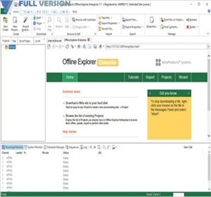 MetaProducts Offline Explorer Enterprise v8.1.4892